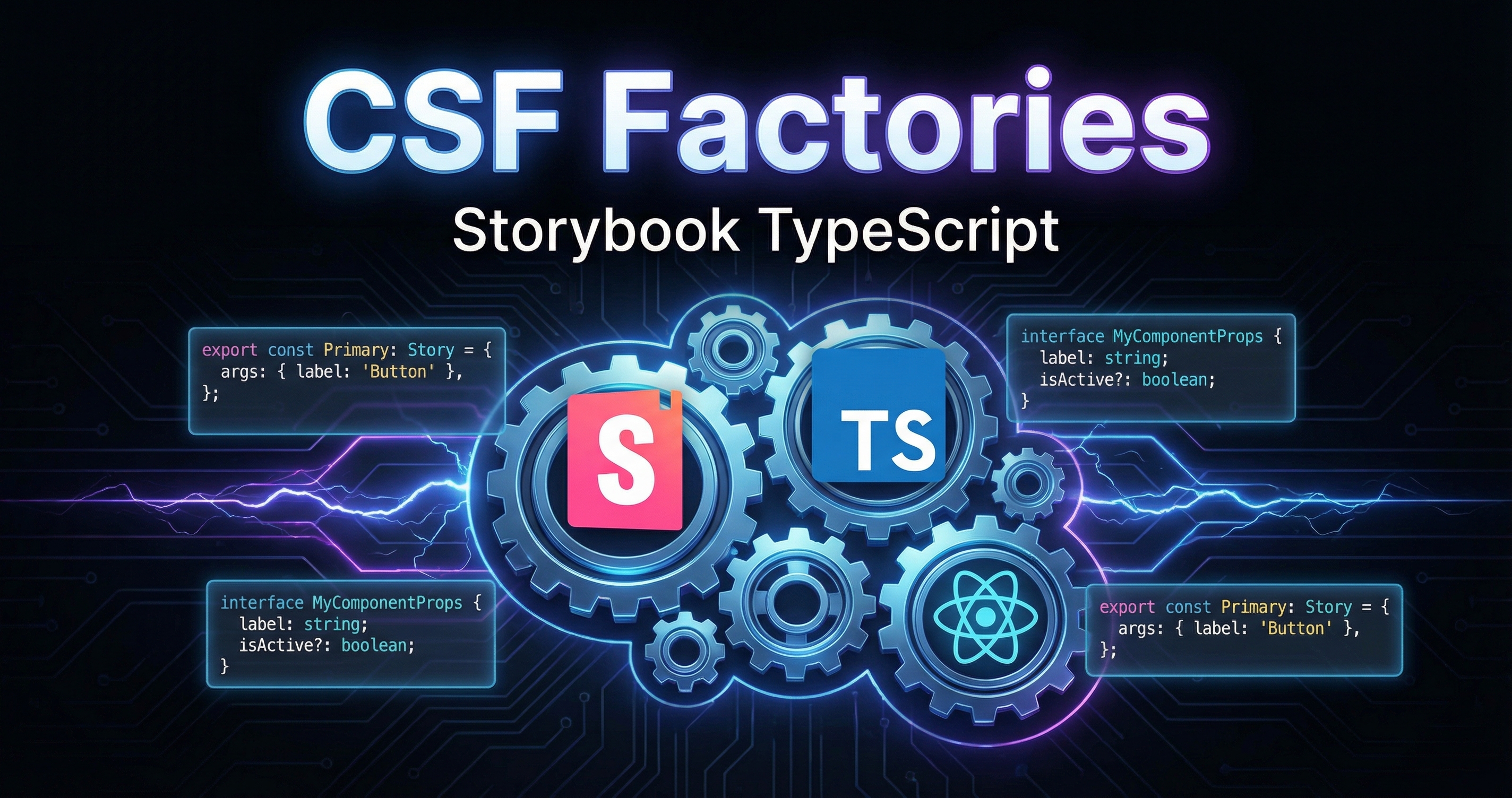 Storybook CSF Factories