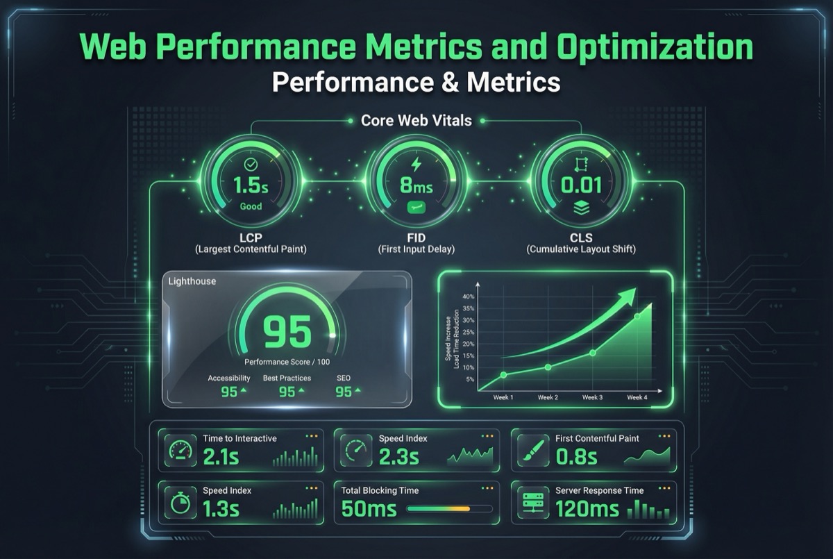 網頁的效能指標及優化