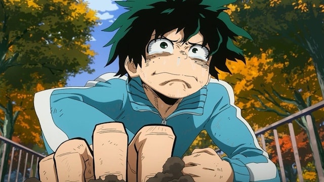 綠谷出久 - 拼盡全力